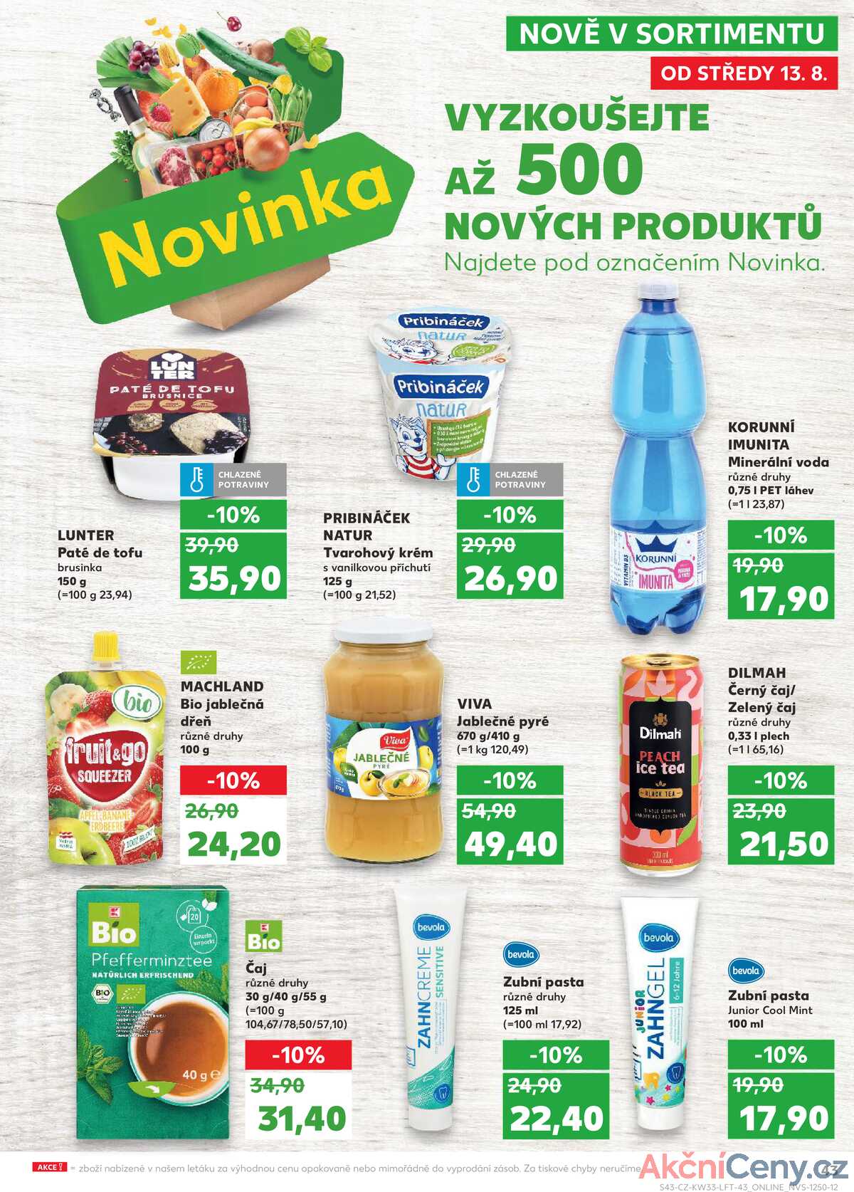 Kaufland 13.8. - 19.8. - Kaufland - Praha 6 (Vypich) strana 43
