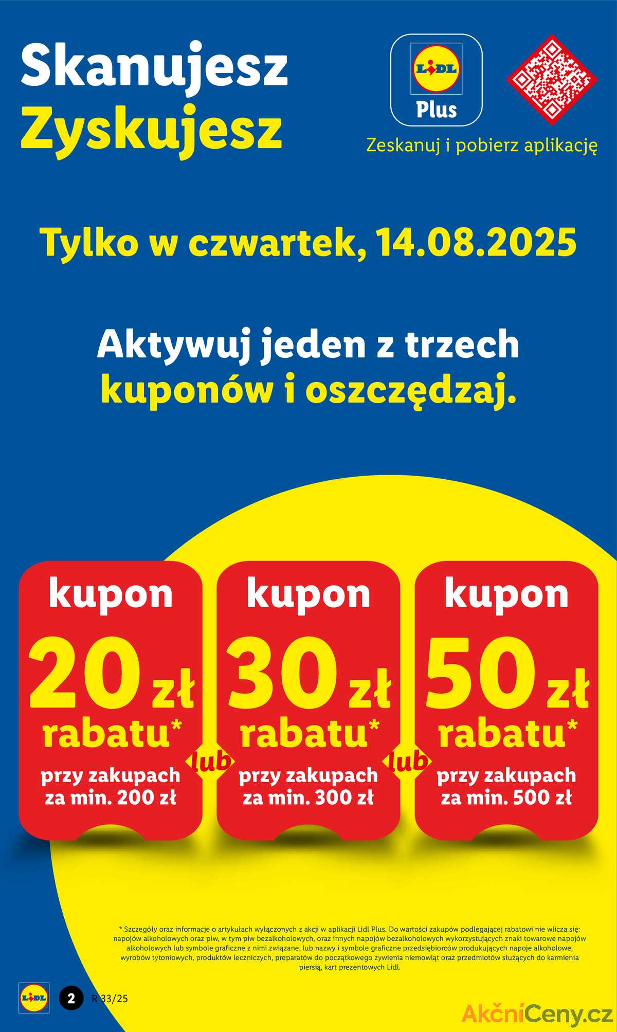 Leták Lidl Polsko 13.8.-16.8.2025 strana 2