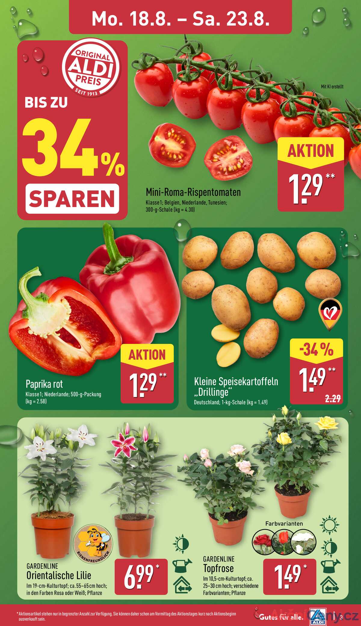Leták ALDI Německo 18.8.-24.8.2025 strana 3
