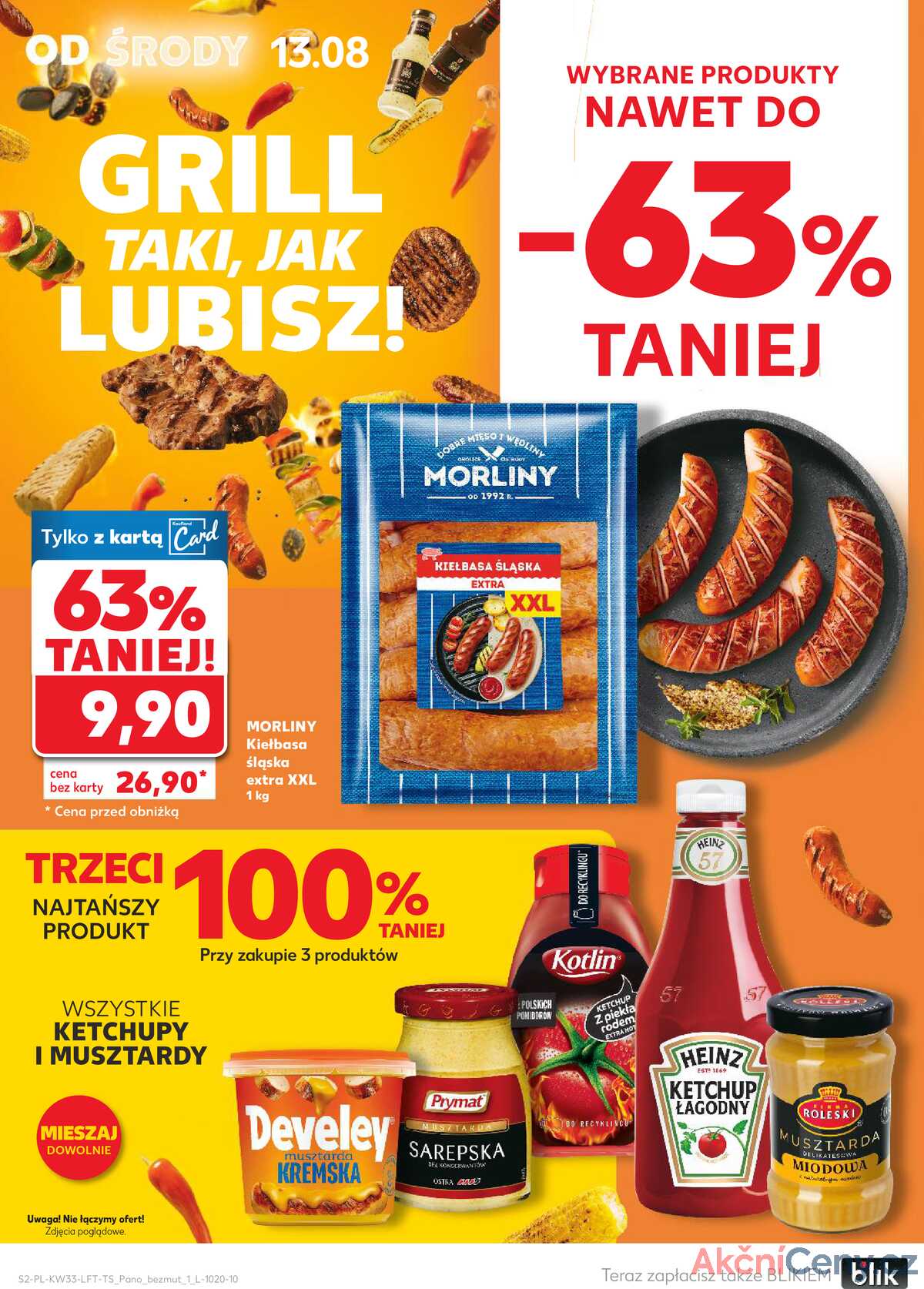 Leták Kaufland Polsko 13.8.-20.8.2025 - Noviny týdne strana 2