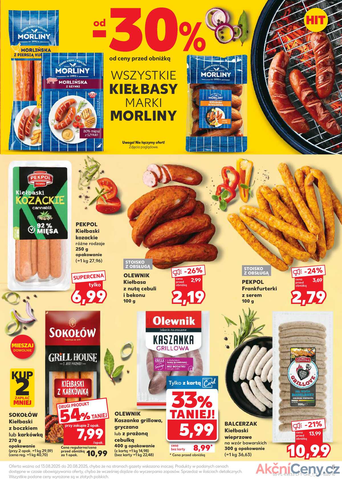 Leták Kaufland Polsko 13.8.-20.8.2025 - Noviny týdne strana 5