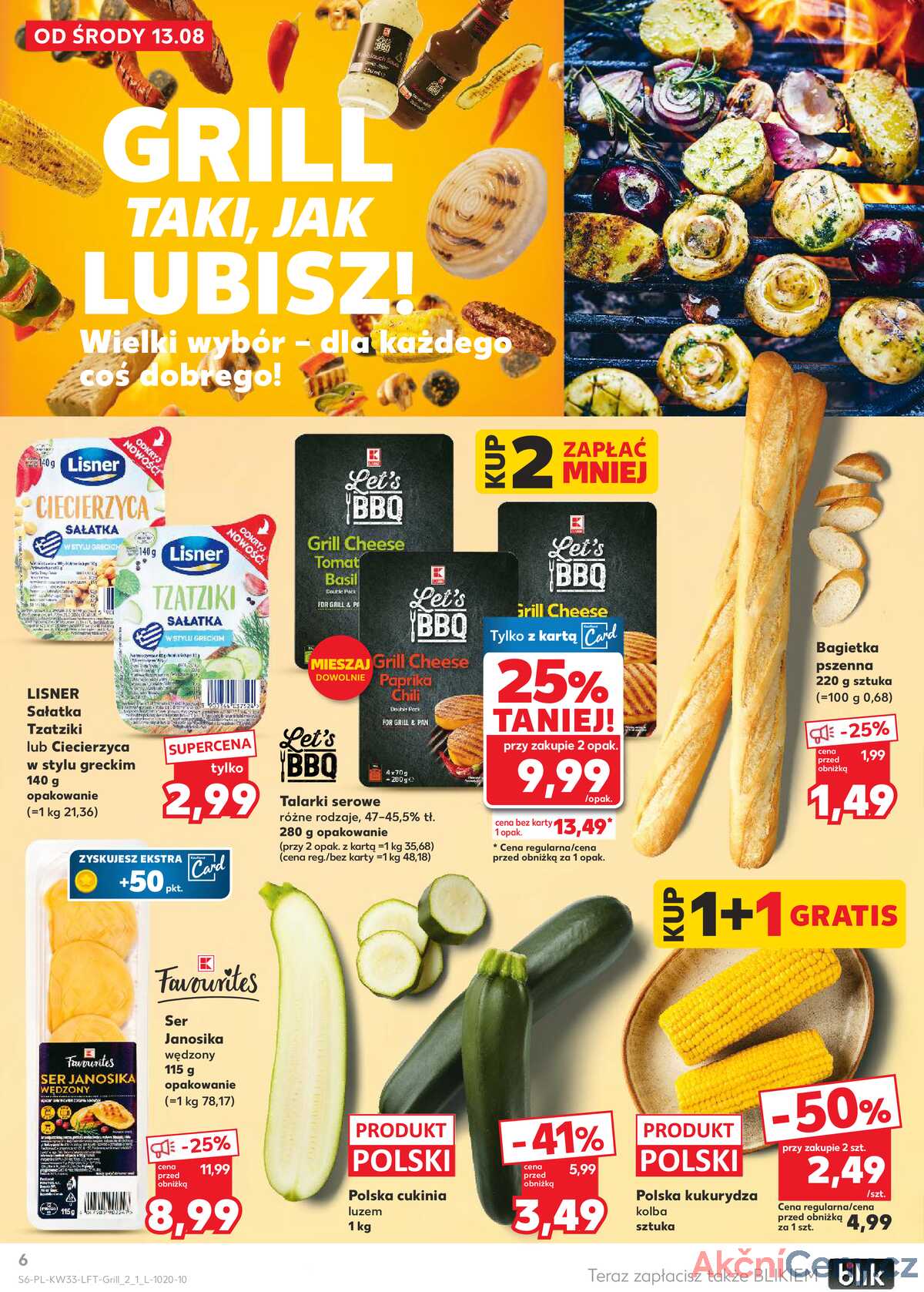 Leták Kaufland Polsko 13.8.-20.8.2025 - Noviny týdne strana 6