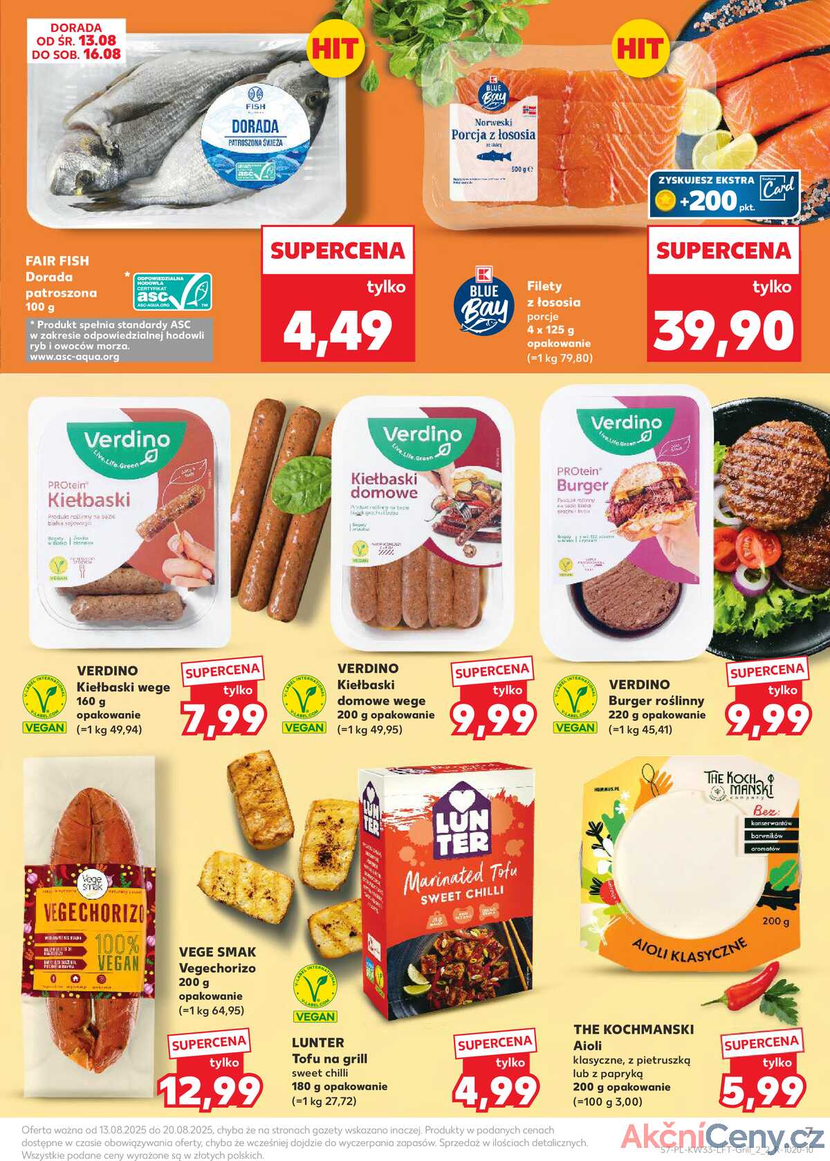 Leták Kaufland Polsko 13.8.-20.8.2025 - Noviny týdne strana 7