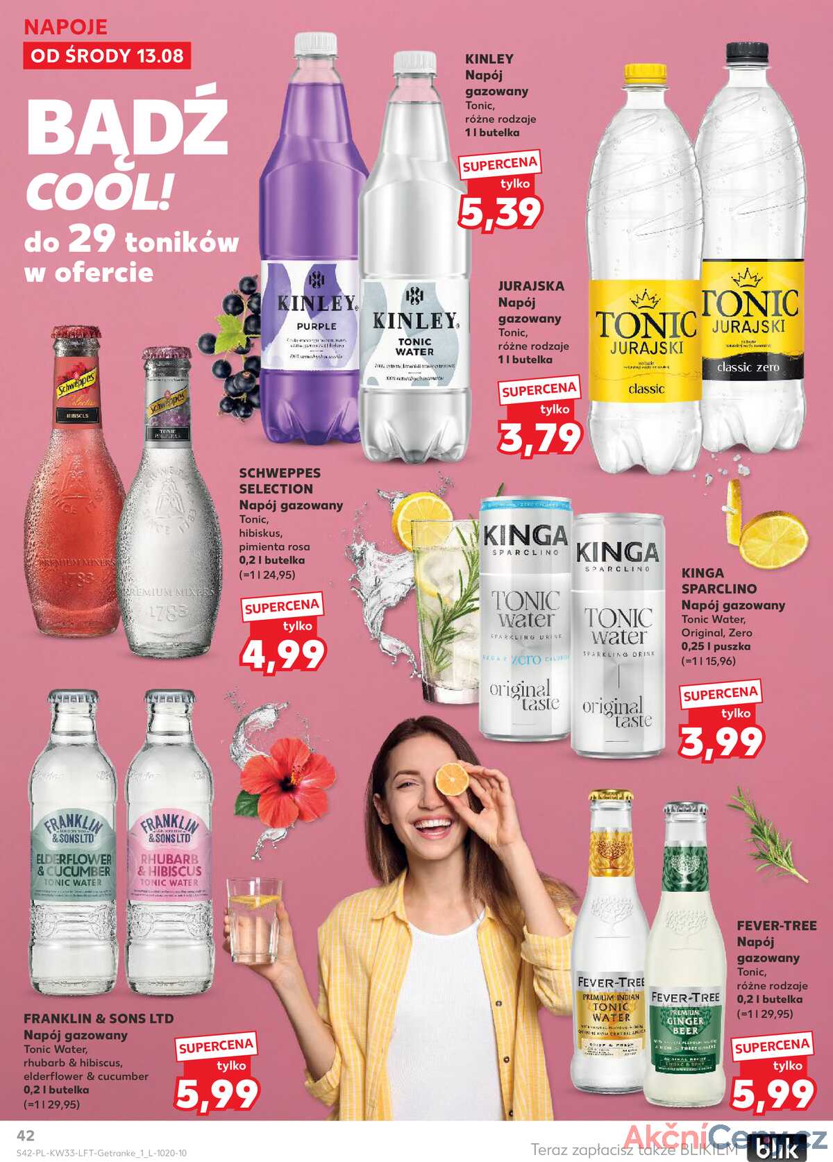 Leták Kaufland Polsko 13.8.-20.8.2025 - Noviny týdne strana 42