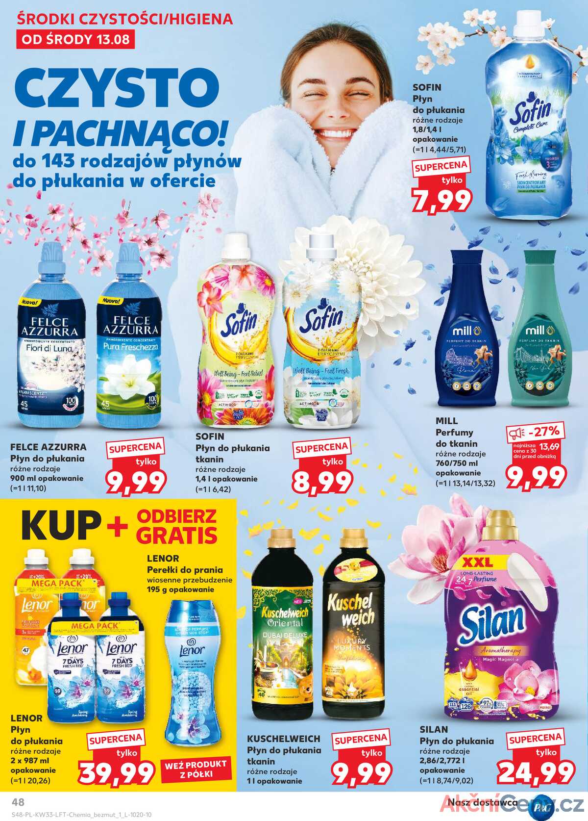 Leták Kaufland Polsko 13.8.-20.8.2025 - Noviny týdne strana 48