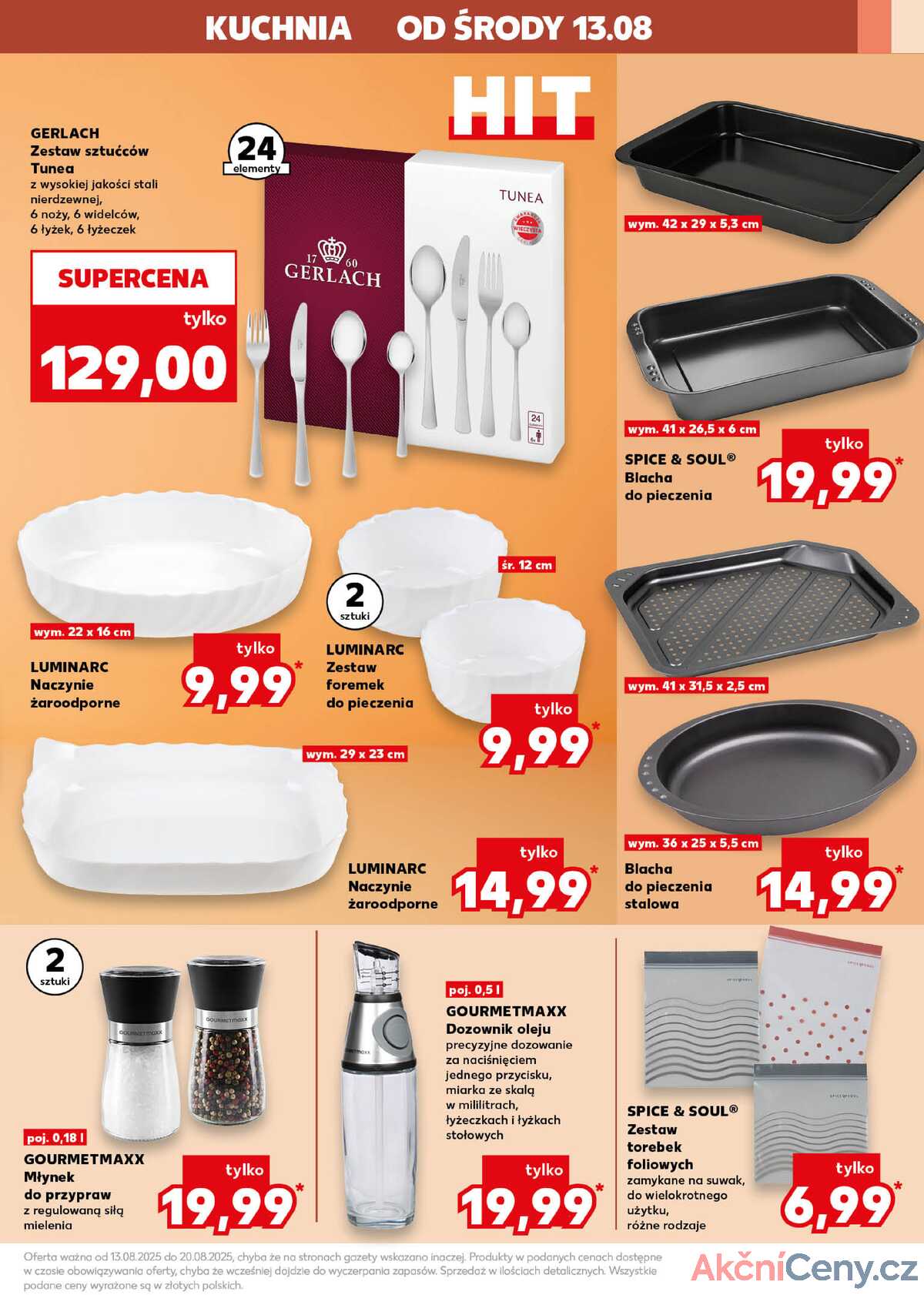 Leták Kaufland Polsko 13.8.-20.8.2025 strana 13