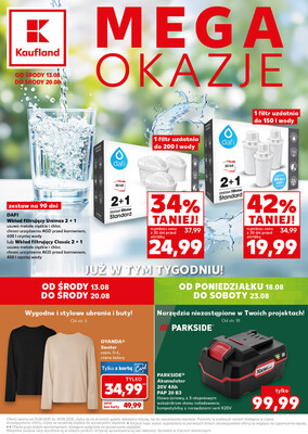 Leták Kaufland Polsko 13.8.-20.8.2025