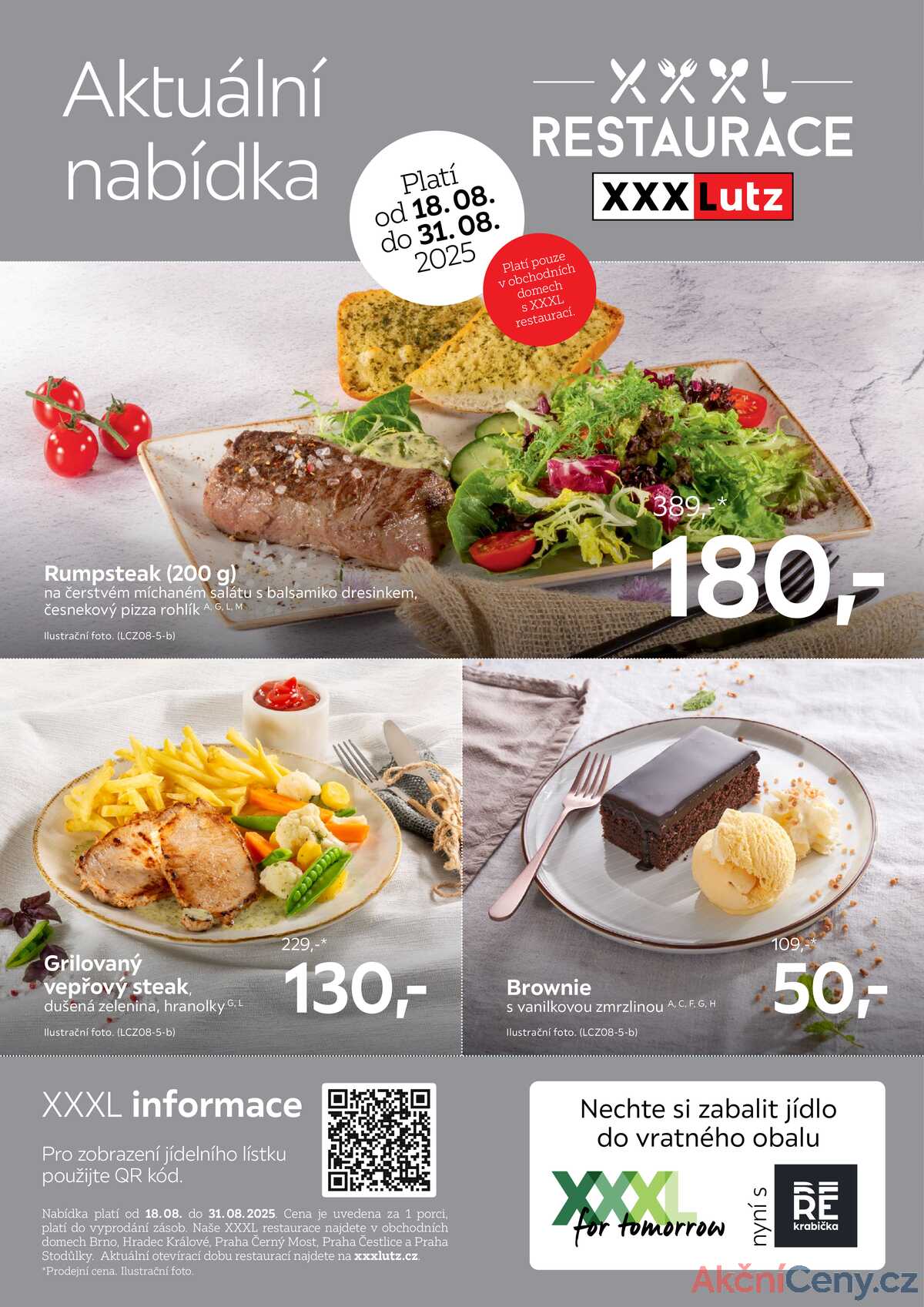 XXXLutz Resto nabídka 18.8. - 31.8. strana 1