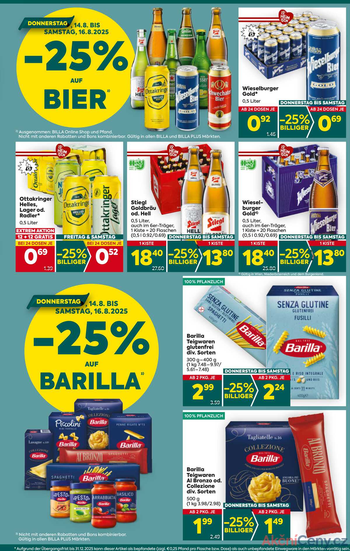 Leták BILLA Rakousko 14.8.-20.8.2025 - BILLA PLUS strana 3
