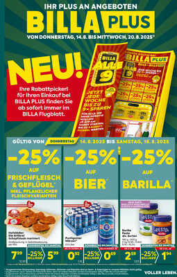 Leták BILLA Rakousko 14.8.-20.8.2025 - BILLA PLUS