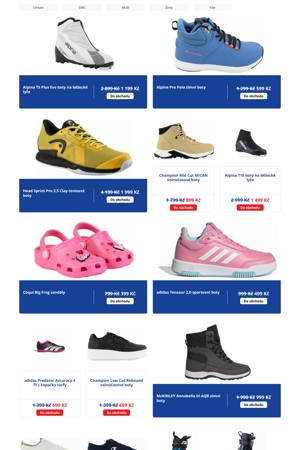 Intersport Boty - 14. 8. 2025