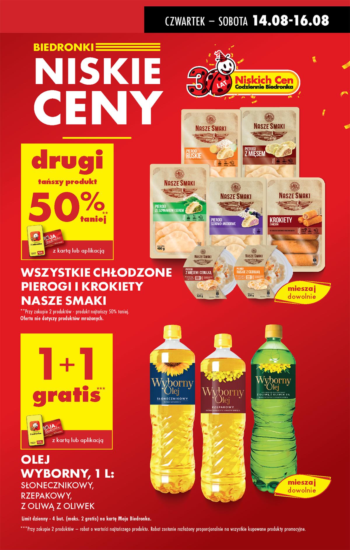 Leták Biedronka Polsko 14.8.-20.8.2025 strana 7