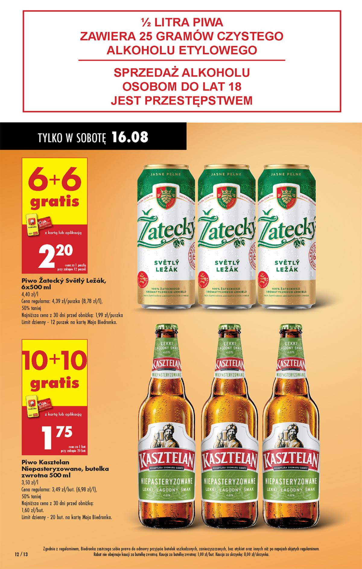 Leták Biedronka Polsko 14.8.-20.8.2025 strana 18