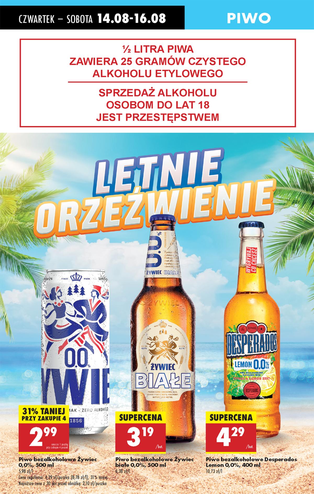 Leták Biedronka Polsko 14.8.-20.8.2025 strana 63