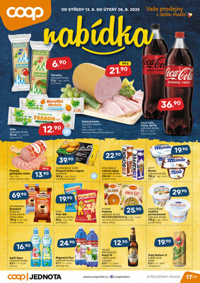 COOP Středočeský region do 26.8.