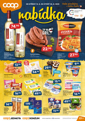 COOP Západočeský region do 26.8.