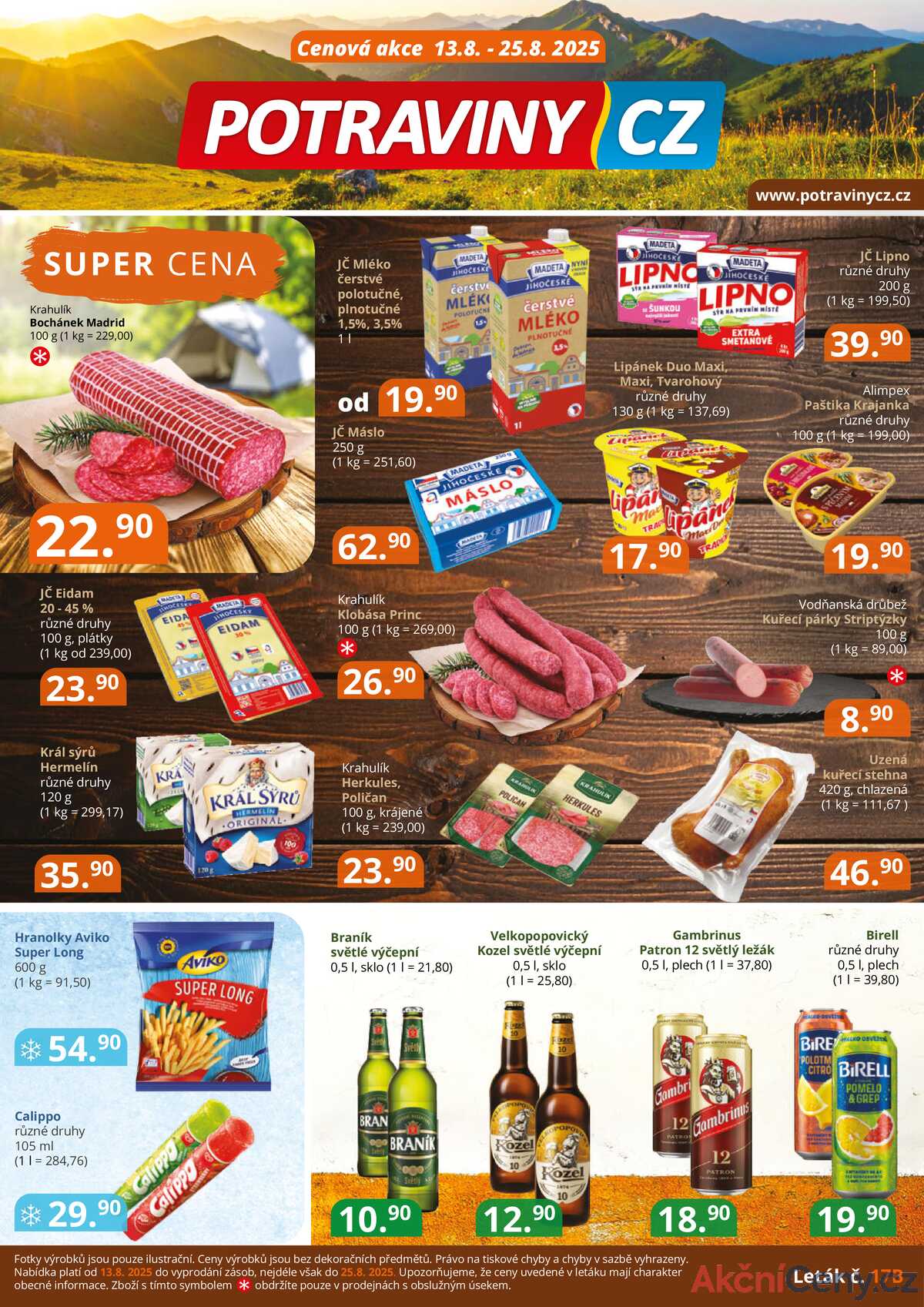 Potraviny CZ do 25.8. strana 1
