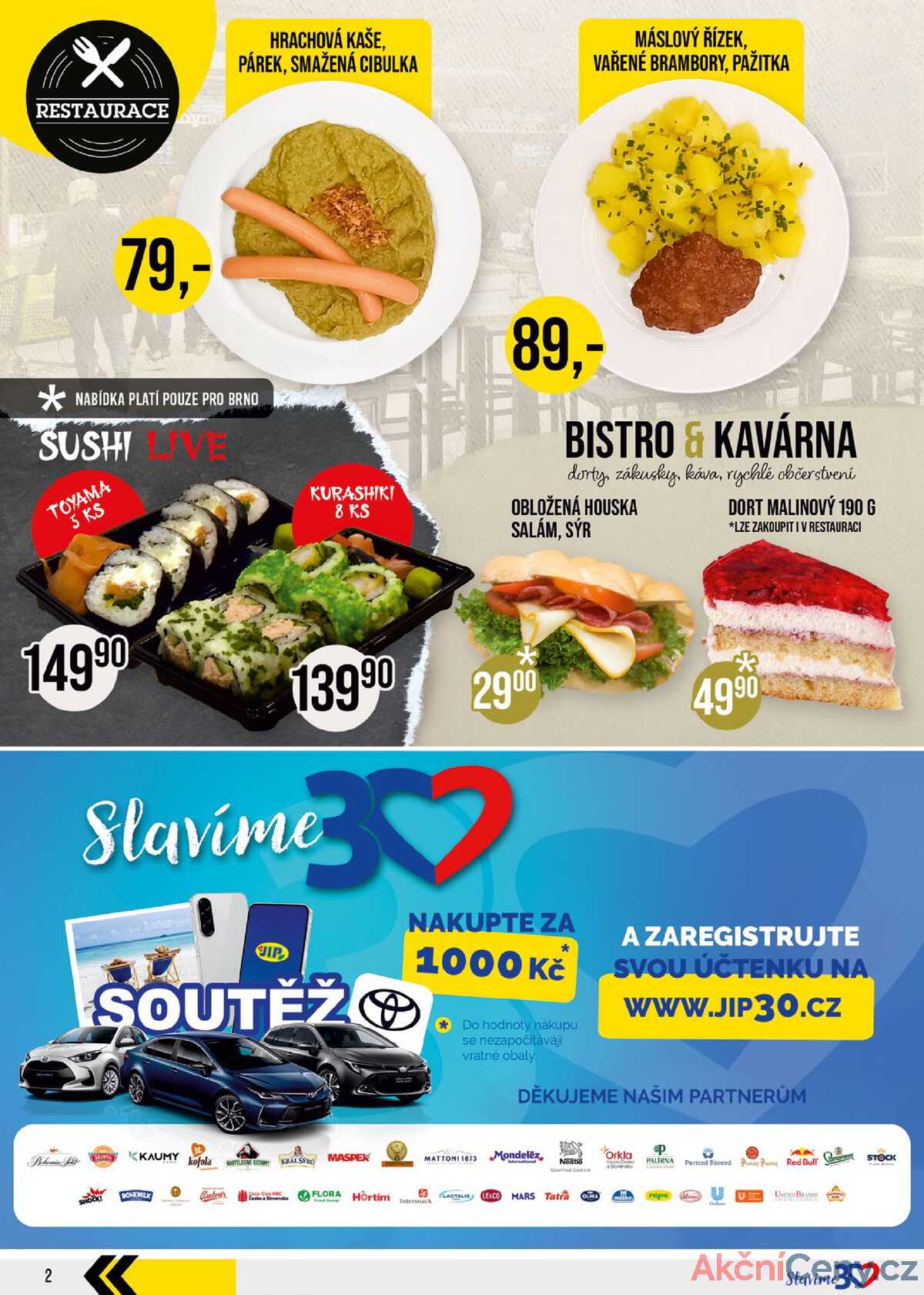 JIP Cash & Carry Brno, Praha, Ostrava od 13.8. do 19.8.2025 strana 2