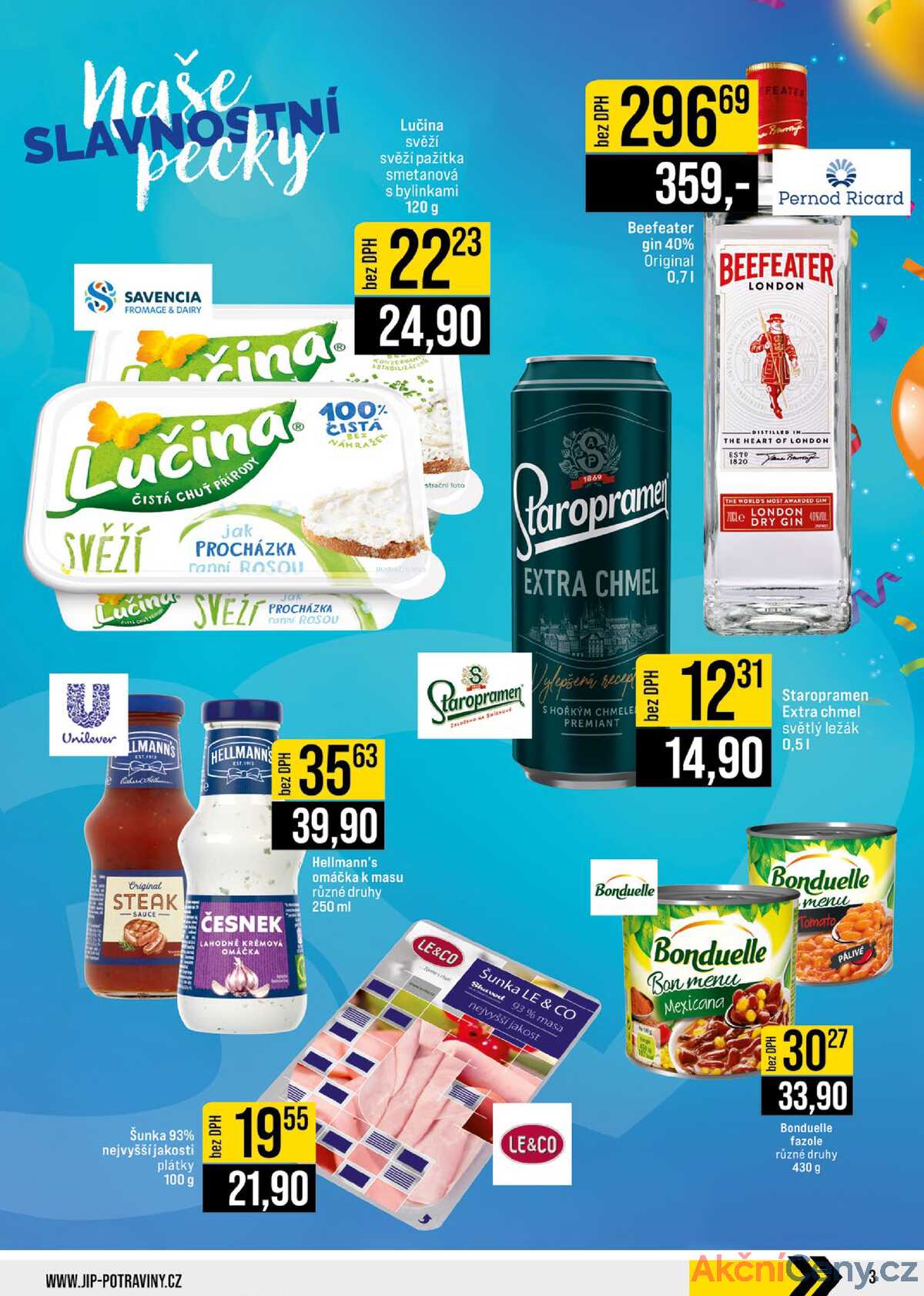 JIP Cash & Carry České Budějovice, Most, Náchod, Polička, Sušice a Svoboda nad Úpou od 13.8. do 19.8.2025 strana 3