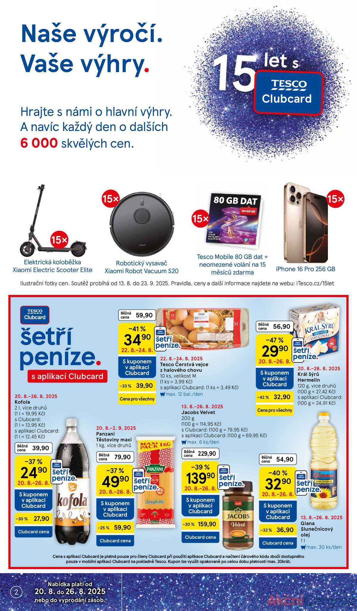 Tesco supermarkety od 20.8. do 26.8.2025 strana 2