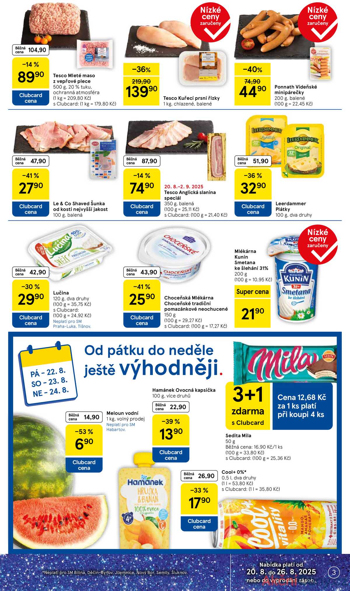 Tesco supermarkety od 20.8. do 26.8.2025 strana 3
