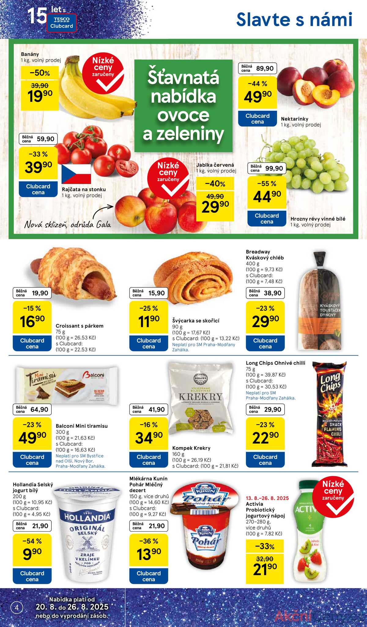 Tesco supermarkety od 20.8. do 26.8.2025 strana 4