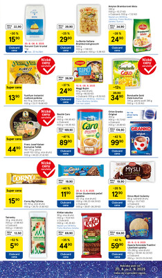 Tesco supermarkety od 20.8. do 26.8.2025