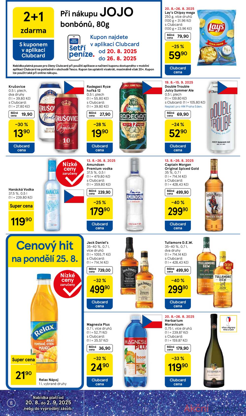 Leták Tesco - Tesco malé hypermarkety od 20.8. do 26.8.2025 - strana 8