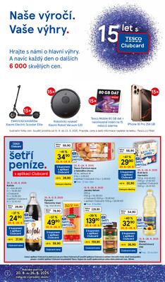 Tesco malé hypermarkety od 20.8. do 26.8.2025