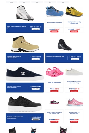 Intersport Boty - 15. 8. 2025