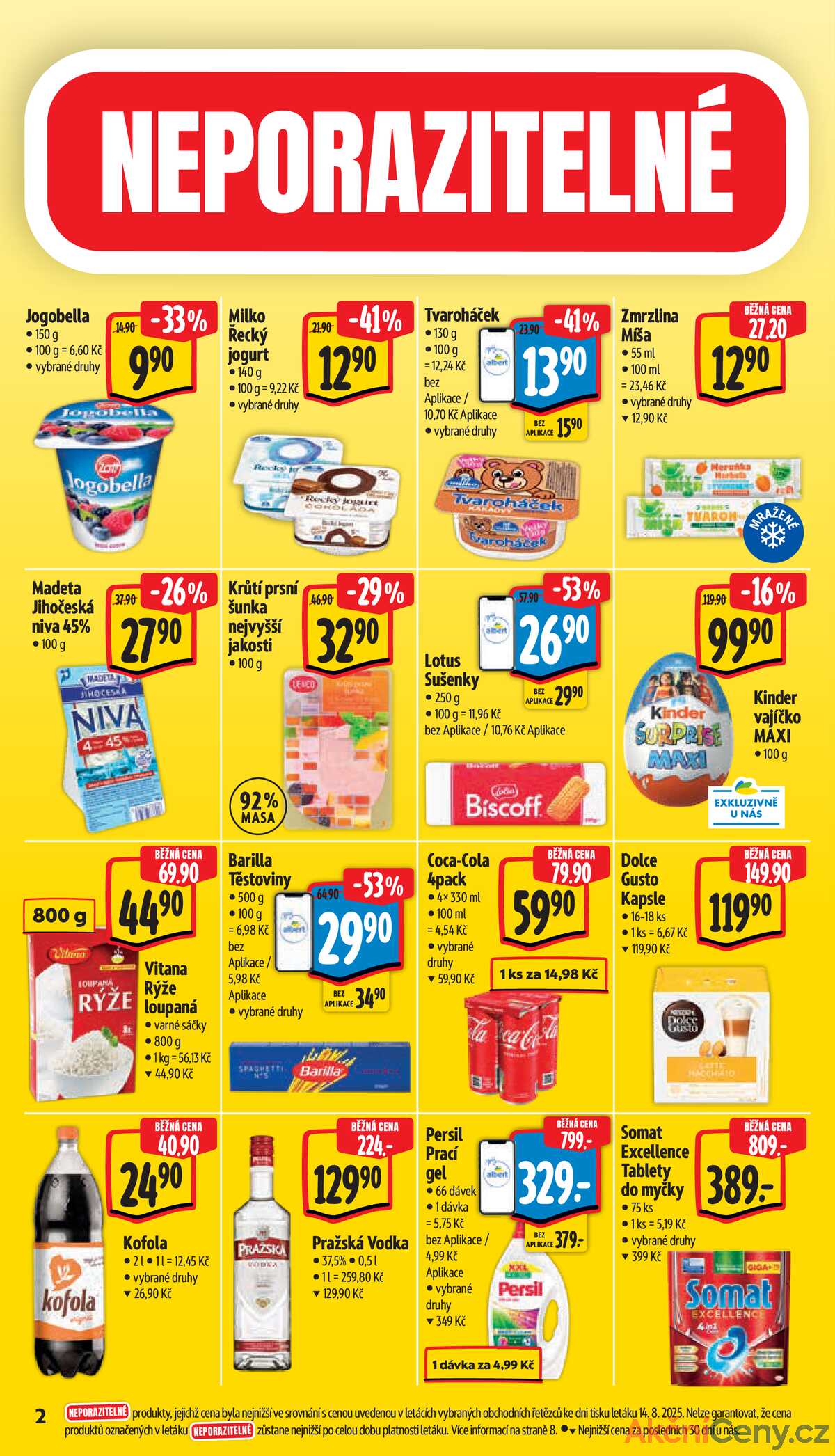 Albert Supermarket od 20.8. do 26.8.2025 strana 2