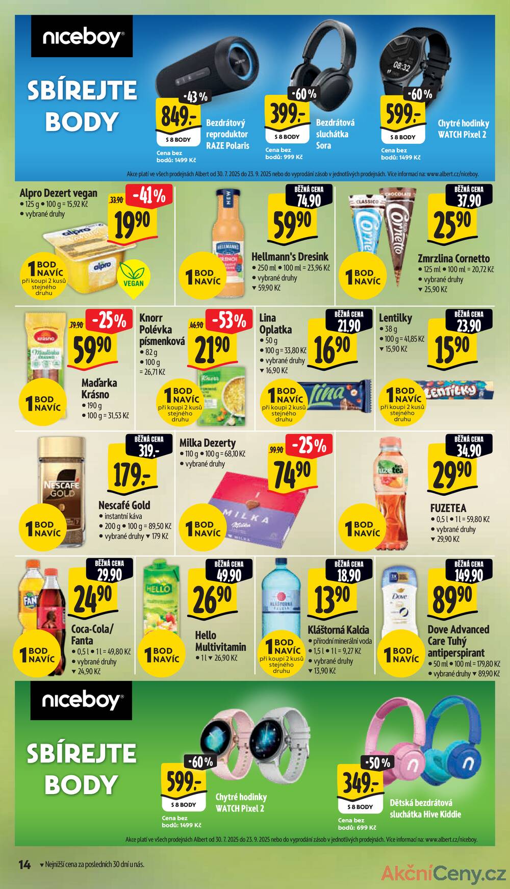 Leták Albert - Albert Supermarket Jihomoravský od 20.8. do 26.8.2025 - strana 22