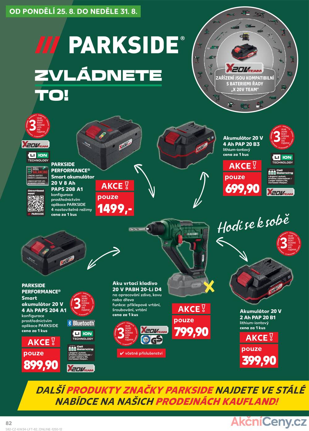 Leták Kaufland - Kaufland 20.8. - 26.8. - Kaufland - Strakonice - strana 82