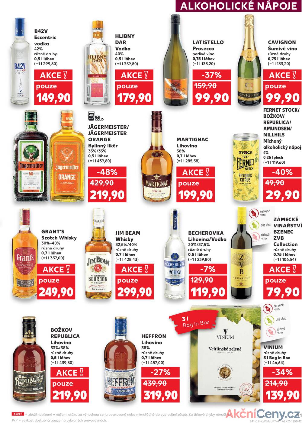 Leták Kaufland - Kaufland 20.8. - 26.8. - Kaufland - Děčín - strana 41