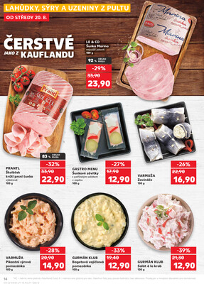 Kaufland 20.8. - 26.8. - Kaufland - Děčín
