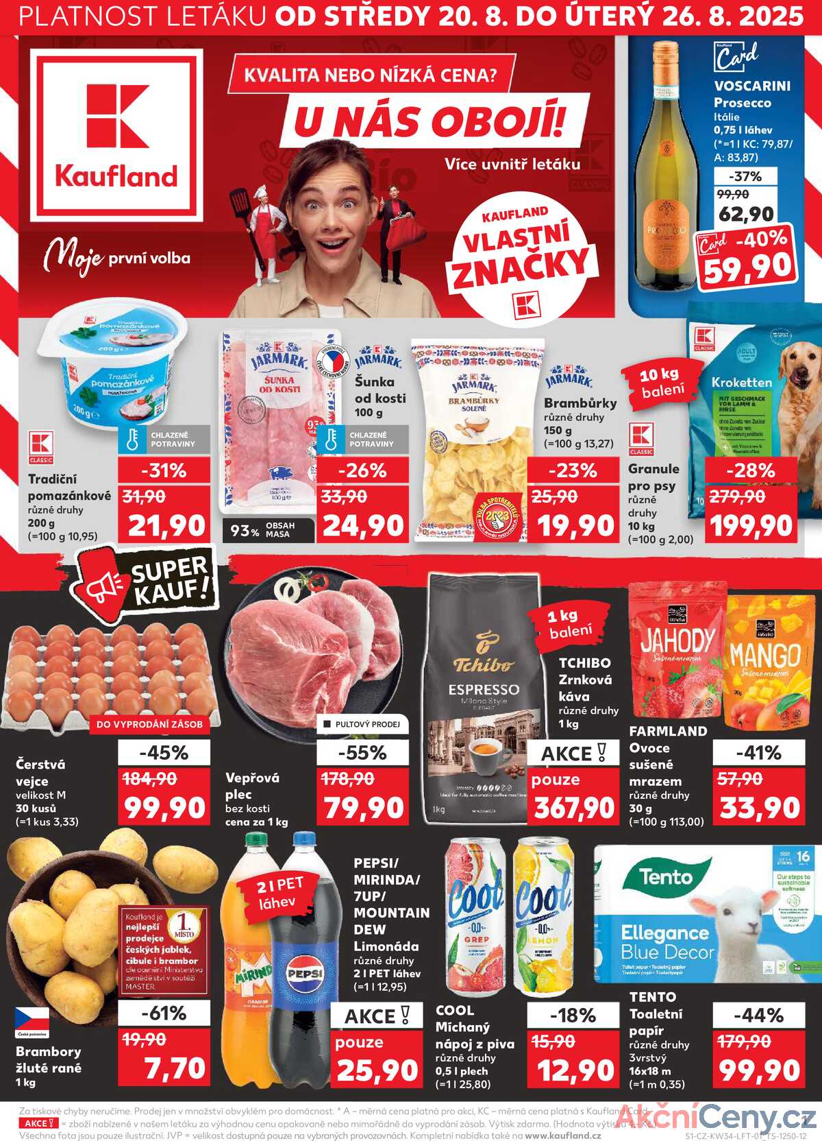 Kaufland 20.8. - 26.8. - Kaufland - Beroun strana 1