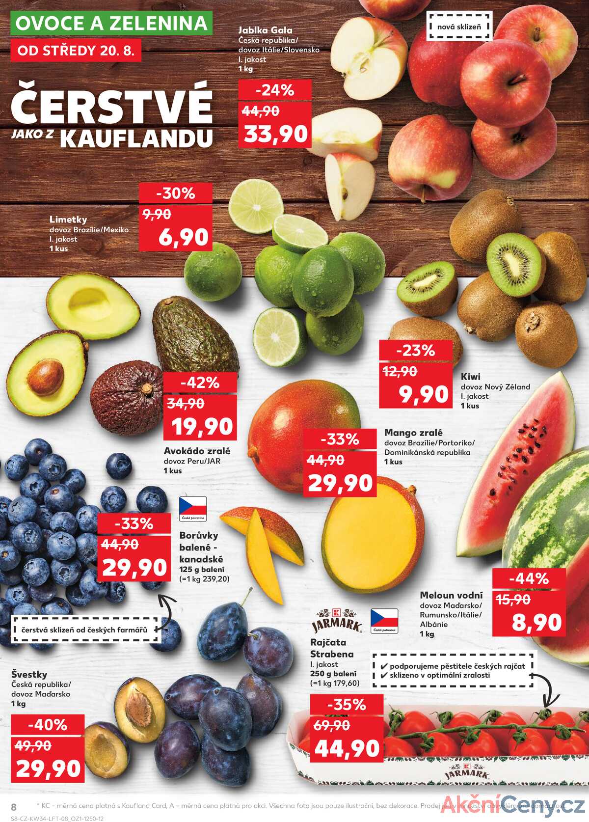 Kaufland 20.8. - 26.8. - Kaufland - Beroun strana 8