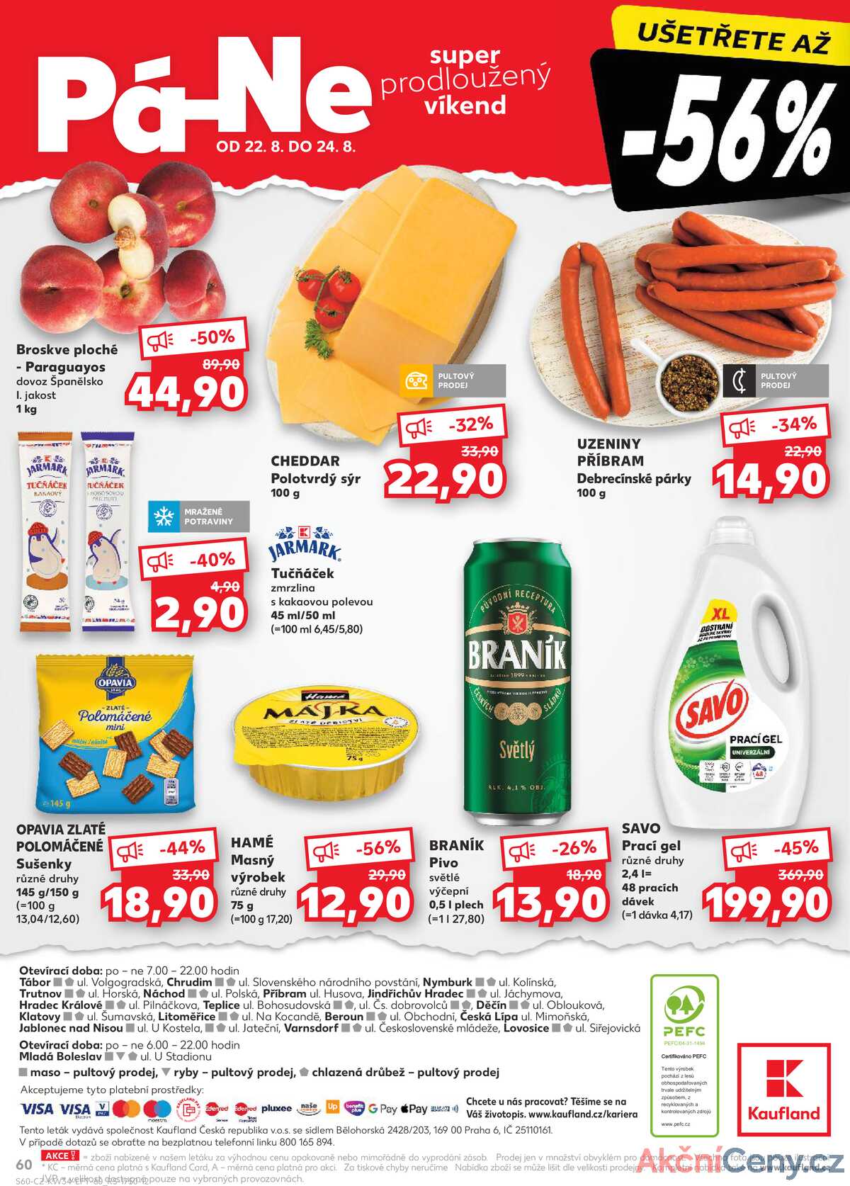 Kaufland 20.8. - 26.8. - Kaufland - Beroun strana 60