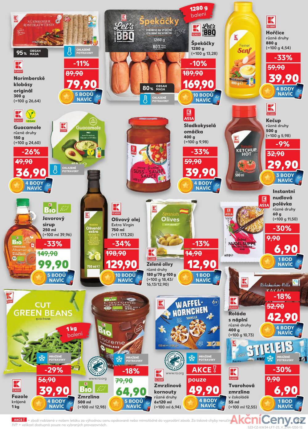 Leták Kaufland - Kaufland 20.8. - 26.8. - Kaufland - Tábor - strana 23