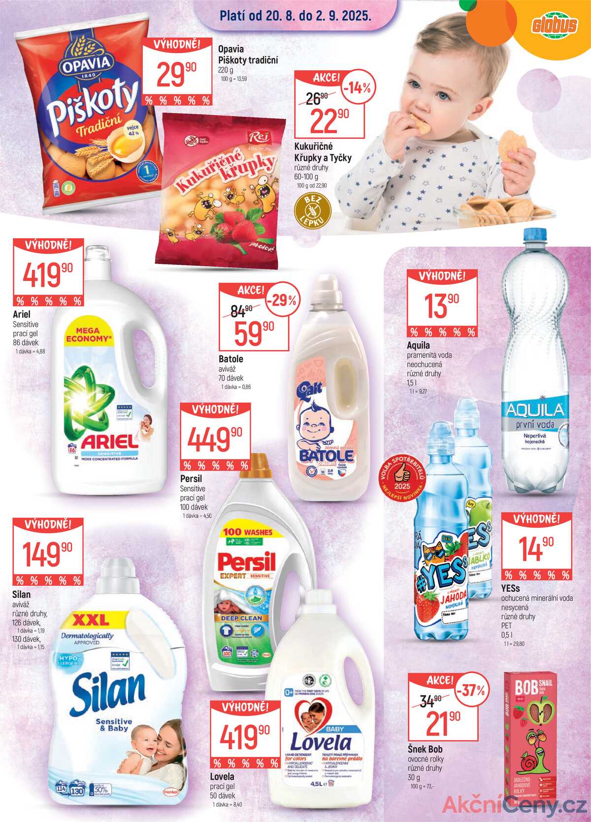 Akční leták Globus 20.8. - 2.9.2025 - Globus Chomutov strana 4