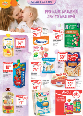Akční leták Globus 20.8. - 2.9.2025 - Globus Chotíkov u Plzně