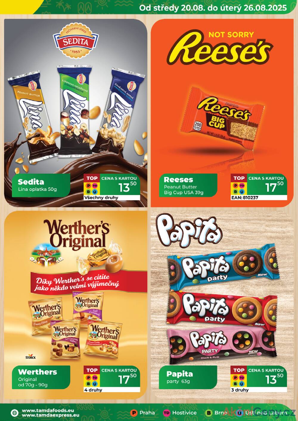Leták Tamda Foods - Tamda Foods od 20.8. do 26.8.2025 - strana 25