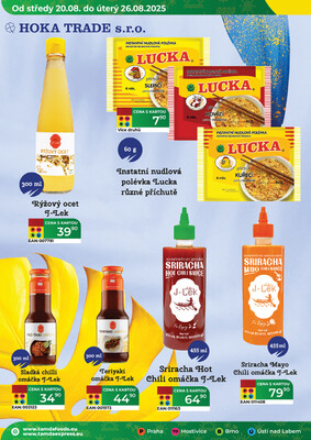 Tamda Foods od 20.8. do 26.8.2025