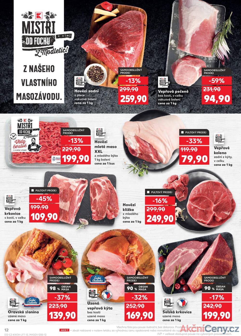 Leták Kaufland - Kaufland 20.8. - 26.8. - Kaufland - Jablonec nad Nisou (Jateční) - strana 12