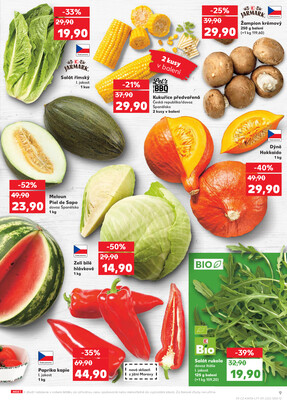 Kaufland 20.8. - 26.8. - Kaufland - Pardubice (S. K. Neumanna)