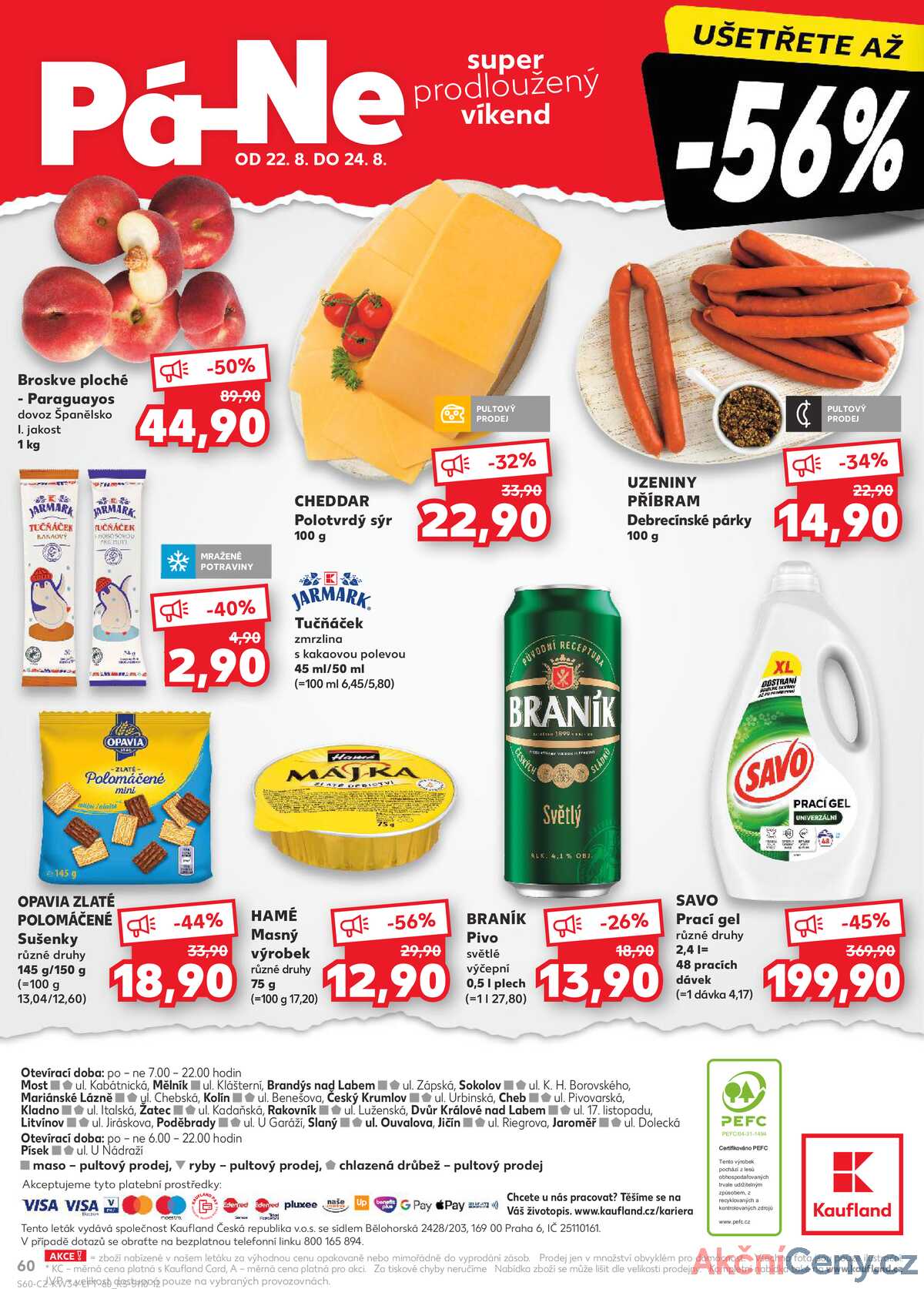 Kaufland 20.8. - 26.8. - Kaufland - Marianské Lázně strana 60
