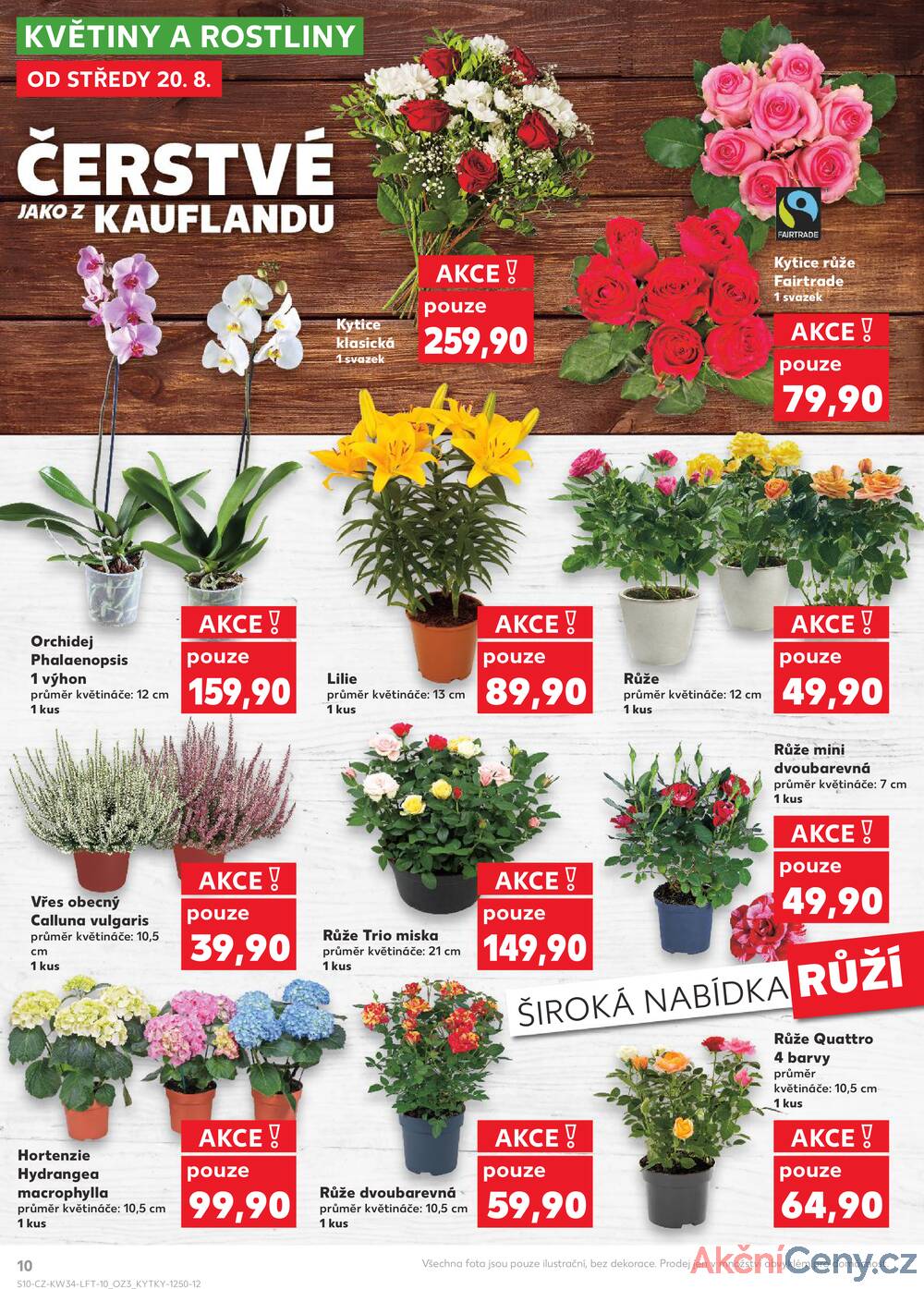 Leták Kaufland - Kaufland 20.8. - 26.8. - Kaufland - Rakovník (ul. Luženská) - strana 10