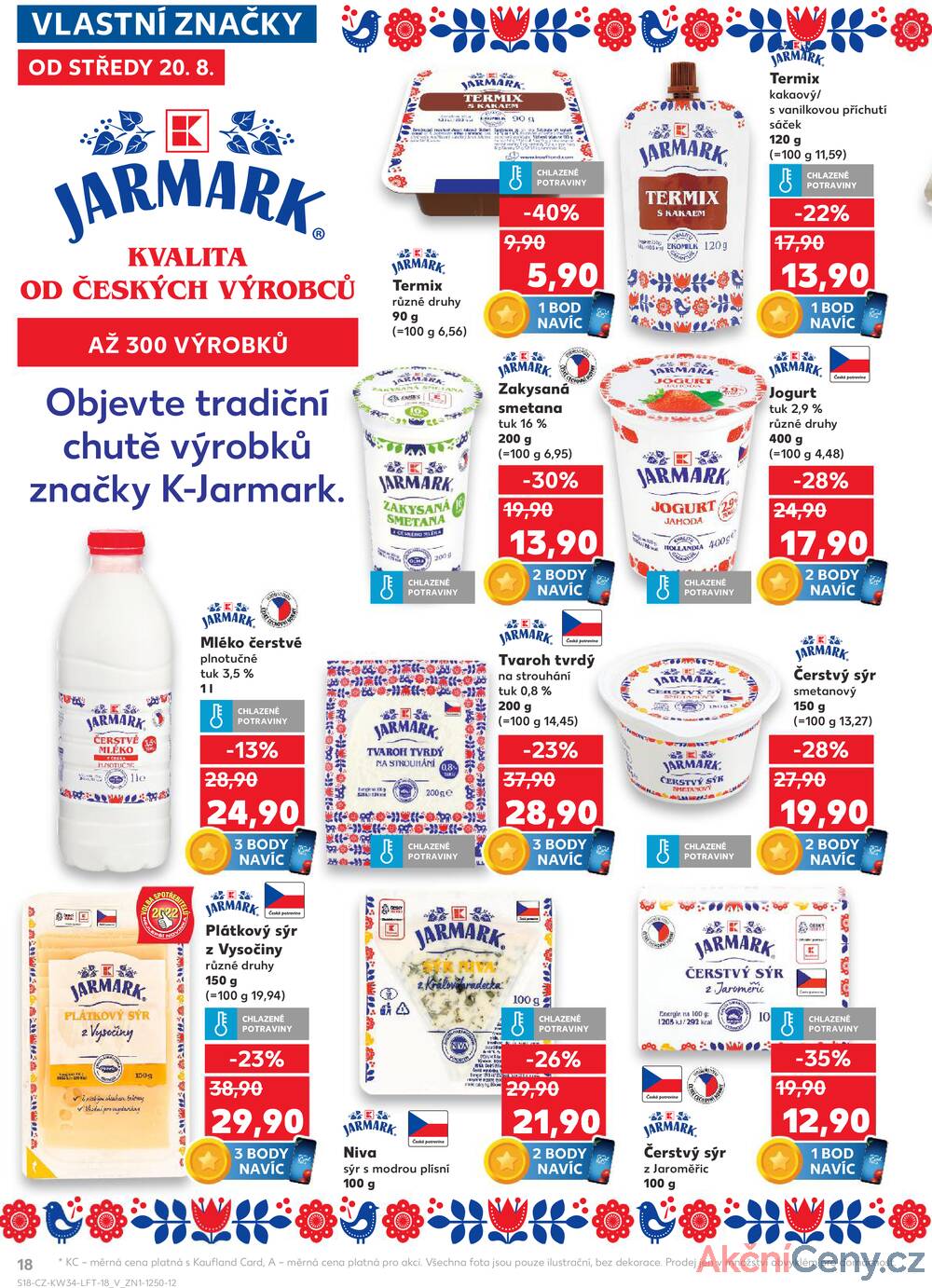 Leták Kaufland - Kaufland 20.8. - 26.8. - Kaufland - Rakovník (ul. Luženská) - strana 18