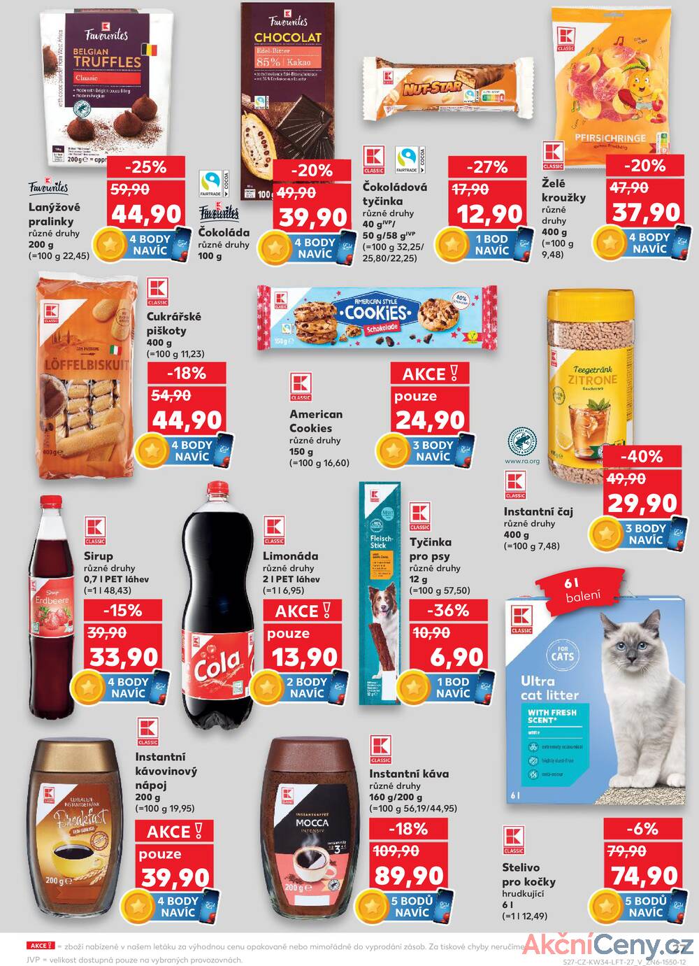 Leták Kaufland - Kaufland 20.8. - 26.8. - Kaufland - Rakovník (ul. Luženská) - strana 27