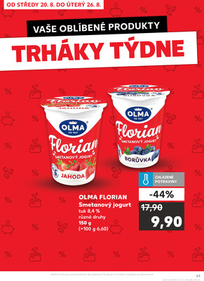 Kaufland 20.8. - 26.8. - Kaufland - Rakovník (ul. Luženská)